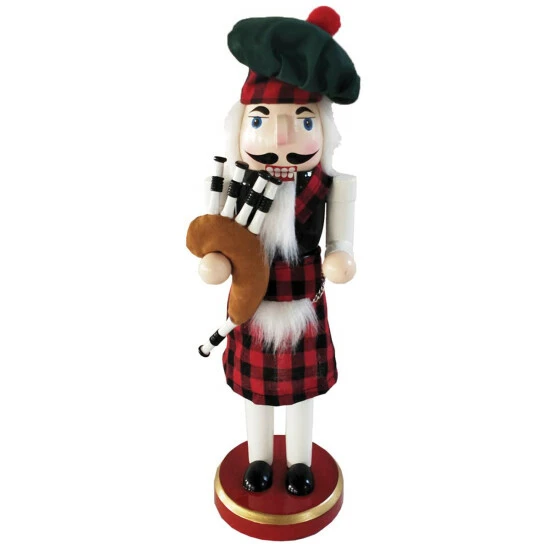 Discount 🥰 Santa's Workshop 14" Scottish Bagpiper Nutcracker 💯 1 Discount 🥰 Santa's Workshop 14" Scottish Bagpiper Nutcracker 💯