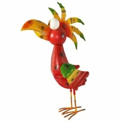Discount 🔥 Santa's Workshop Iron Red Jungle Yard Bird 😉