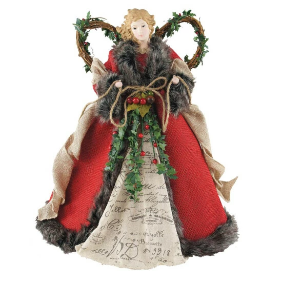 Best Pirce π Santa's Workshop 16' Red Homespun Angel Figurine π― 1 Best Pirce π Santa's Workshop 16' Red Homespun Angel Figurine π―