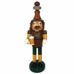 Outlet ❤️ Santa's Workshop 14" Beer Meister Nutcracker Figurine ❤️
