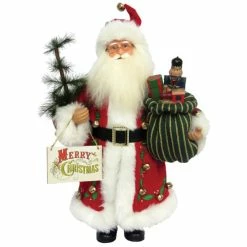 Discount ⌛ Santa's Workshop 15' Merry 🎄 Christmas Claus Figurine 🔔