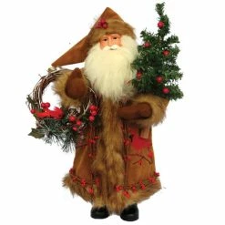 Best deal 👏 Santa's Workshop 15' Cardinal And Berries Santa Figurine 🧨