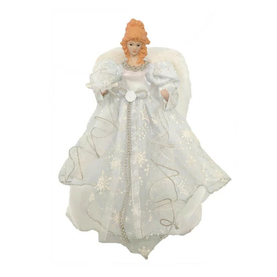 Best Sale π Santa's Workshop 14" White & Silver Angel Tree Topper βοΈ 1 Best Sale π Santa's Workshop 14" White & Silver Angel Tree Topper βοΈ