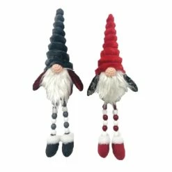 Cheapest ❤️ Santa's Workshop 11" Xmas Gnome Ornaments Set Of 2 🥰