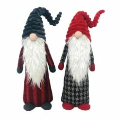 Cheap ✔️ Santa's Workshop 17" Tall Xmas Gnomes Set Of 2 👏
