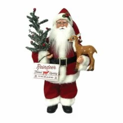 New ✔️ Santa's Workshop 15" Reindeer Treats Claus 🌟