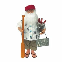 Outlet ✔️ Santa's Workshop 15" Life Is Better At The Lake Santa 😉