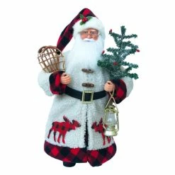 Top 10 🔥 Santa's Workshop 24" Black Merry 🎄 Christmas Claus 💯