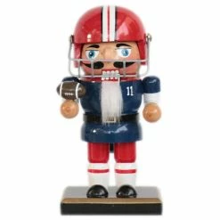 Best Pirce 🔔 Santa's Workshop 6.5 " Football Player Nutcracker 👏