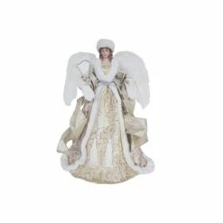 Hot Sale 🥰 Santa's Workshop 16" Regal Angel Tree Topper 🔔