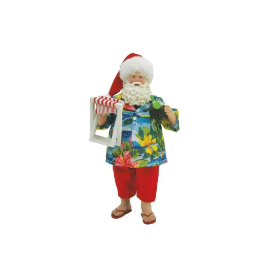 Budget π Santa's Workshop 10" Santa And His Beach Chair π 1 Budget π Santa's Workshop 10" Santa And His Beach Chair π