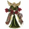 Hot Sale 👏 Santa's Workshop 16" Poinsettia Angel Tree Topper ✔️
