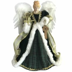 Discount 🤩 Santa's Workshop 16" Irish Angel Tree Topper 🎁