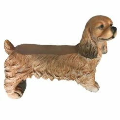 Discount 🧨 Santa's Workshop Cocker Spaniel Bench ✔️