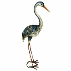Budget 😀 Santa's Workshop Iron Blue Heron Figurine ⌛