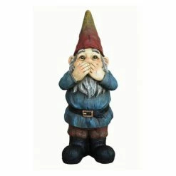 Best deal 👏 Santa's Workshop Speak No Evil Gnome Statue 🤩