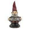 Budget 🛒 Santa's Workshop Welcome Sign Gnome Statue 🤩