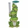 Outlet 🎉 Santa's Workshop Resin Frog Rain Gauge ⭐