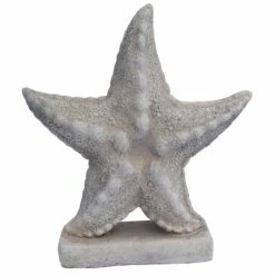 Coupon 🌟 Santa's Workshop Cold Cast Yard Starfish In Antique White 😀