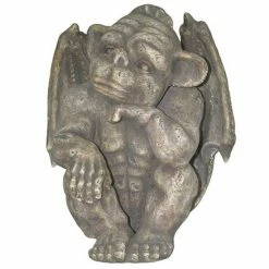Cheapest ✔️ Santa's Workshop Resin Thinking Yard Gargoyle 🥰